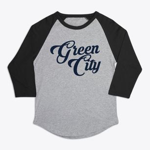 Green City Missouri Vintage Team Premium Baseball Tee