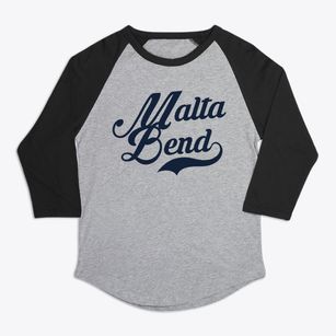 Malta Bend Missouri Vintage Team Premium Baseball Tee