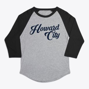 Howard City Nebraska Vintage Team Premium Baseball Tee