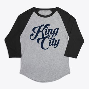 King City California Vintage Team Premium Baseball Tee