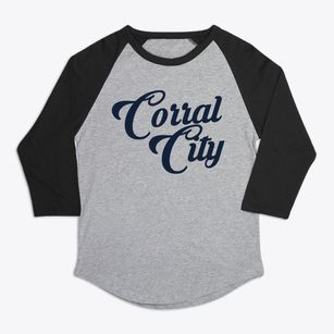 Corral City Texas Vintage Team Premium Baseball Tee