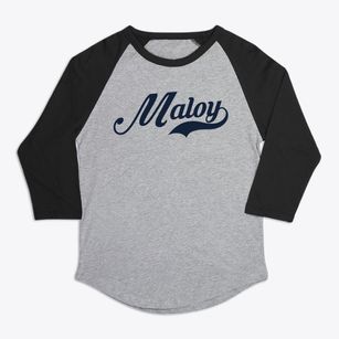 Maloy Iowa Vintage Team Premium Baseball Tee