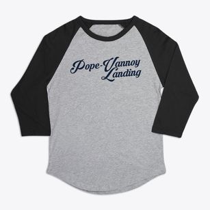 Pope-vannoy Landing Alaska Vintage Team Premium Baseball Tee