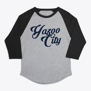 Yazoo City Mississippi Vintage Team Premium Baseball Tee