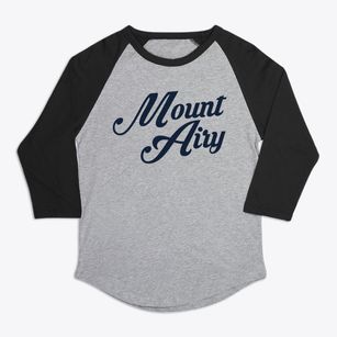Mount Airy North Carolina Vintage Team Premium Baseball Tee