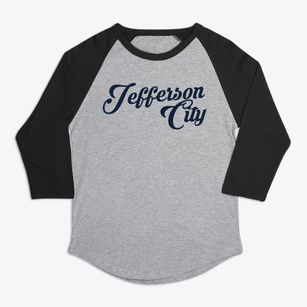 Jefferson City Tennessee Vintage Team Premium Baseball Tee