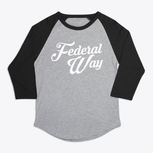 Federal Way Washington Vintage Team Premium Baseball Tee
