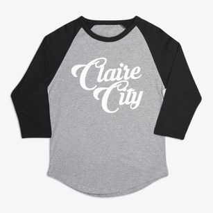 Claire City South Dakota Vintage Team Premium Baseball Tee