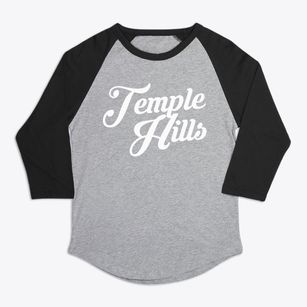 Temple Hills Maryland Vintage Team Premium Baseball Tee
