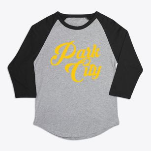 Park City Utah Vintage Team Premium Baseball Tee