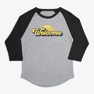 Welcome South Carolina Sublime Sunset Premium Baseball Tee
