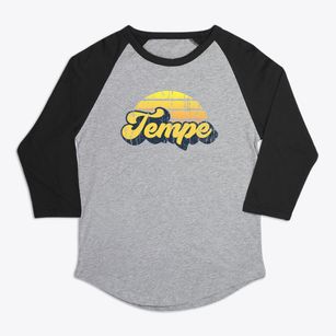 Tempe Arizona Sublime Sunset Premium Baseball Tee