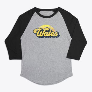 Wales New York Sublime Sunset Premium Baseball Tee