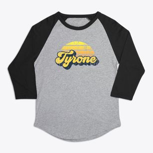 Tyrone New York Sublime Sunset Premium Baseball Tee
