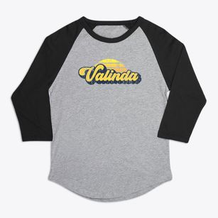 Valinda California Sublime Sunset Premium Baseball Tee