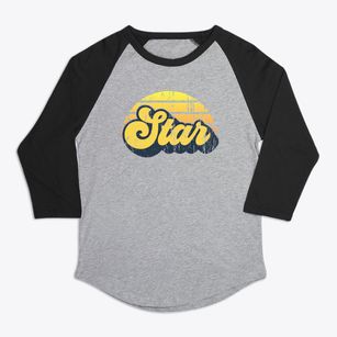 Star North Carolina Sublime Sunset Premium Baseball Tee