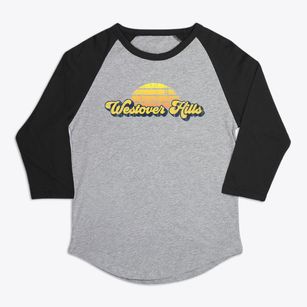 Westover Hills Texas Sublime Sunset Premium Baseball Tee