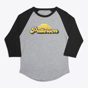 Patterson California Sublime Sunset Premium Baseball Tee