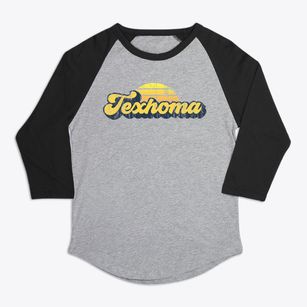 Texhoma Texas Sublime Sunset Premium Baseball Tee