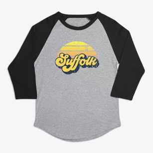 Suffolk Virginia Sublime Sunset Premium Baseball Tee