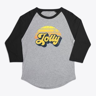 Jolly Texas Sublime Sunset Premium Baseball Tee