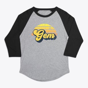 Gem Kansas Sublime Sunset Premium Baseball Tee