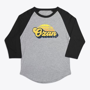Ozan Arkansas Sublime Sunset Premium Baseball Tee