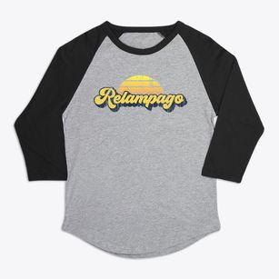 Relampago Texas Sublime Sunset Premium Baseball Tee