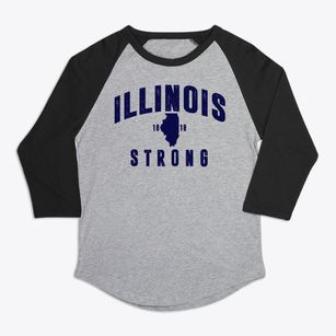  Illinois Strong Premium Baseball Tee