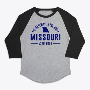  Missouri Motto Premium Baseball Tee