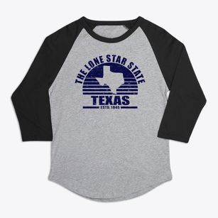  Texas Sunset Premium Baseball Tee