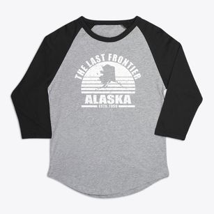  Alaska Sunset Premium Baseball Tee