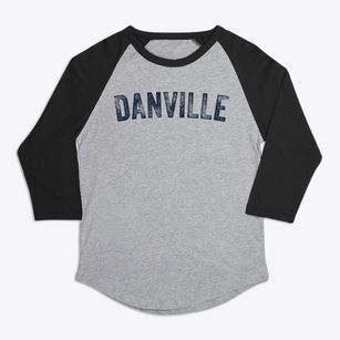 Danville California Timeless Retro Premium Baseball Tee