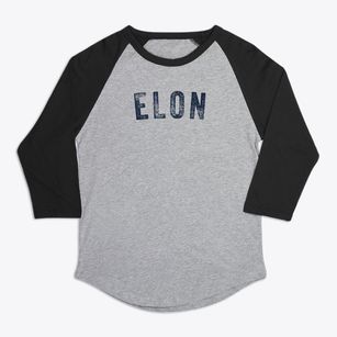 Elon North Carolina Timeless Retro Premium Baseball Tee