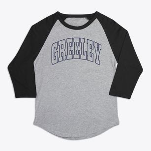Greeley Colorado Trendy Block Premium Baseball Tee