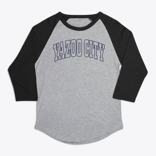 Yazoo City Mississippi Trendy Block Premium Baseball Tee
