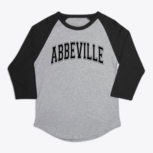 Abbeville Louisiana Varsity Premium Baseball Tee