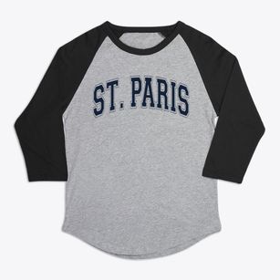 St. Paris Ohio Varsity Premium Baseball Tee