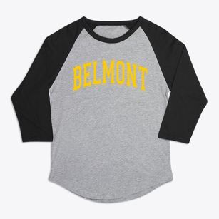 Belmont California Varsity Premium Baseball Tee