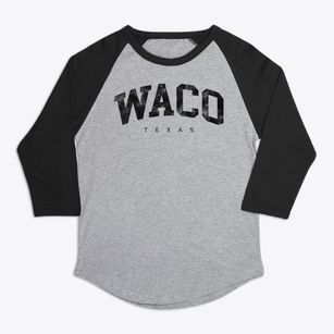 Waco Texas Urban Vibe Premium Baseball Tee