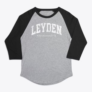 Leyden Massachusetts Urban Vibe Premium Baseball Tee