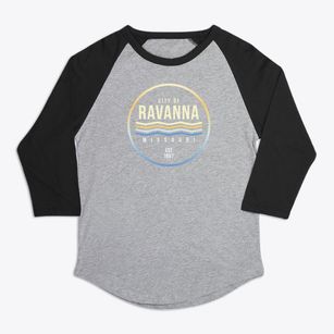 Ravanna Missouri Color Fade Premium Baseball Tee