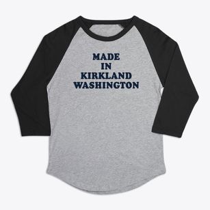 Kirkland Washington Classic 70s Premium Baseball Tee