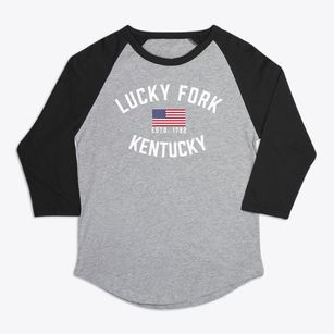 Lucky Fork Kentucky Patriot Premium Baseball Tee