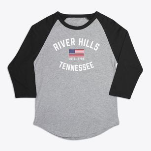 River Hills Tennessee Patriot Premium Baseball Tee
