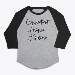 Connecticut Avenue Estates Maryland Freestyle Premium Baseball Tee