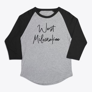 West Milwaukee Wisconsin Freestyle Premium Baseball Tee