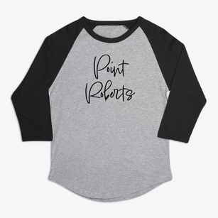 Point Roberts Washington Freestyle Premium Baseball Tee