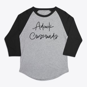 Adcock Crossroads North Carolina Freestyle Premium Baseball Tee