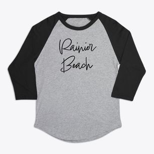 Rainier Beach Washington Freestyle Premium Baseball Tee